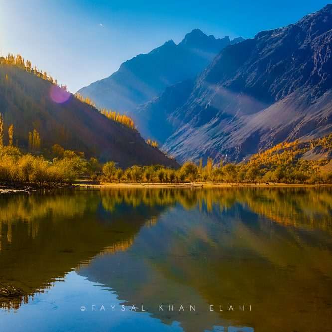 Khalti Lake in Gupis, Gilgit Baltistan Pakistan